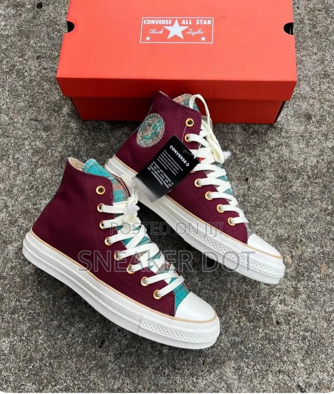 Converse Chuck 70 Hi Plaid