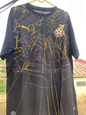 Ghana Black Jersey/ Spider Black