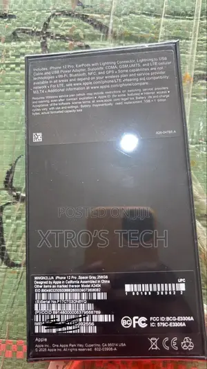 New Apple iPhone 12 Pro 256 GB Gray