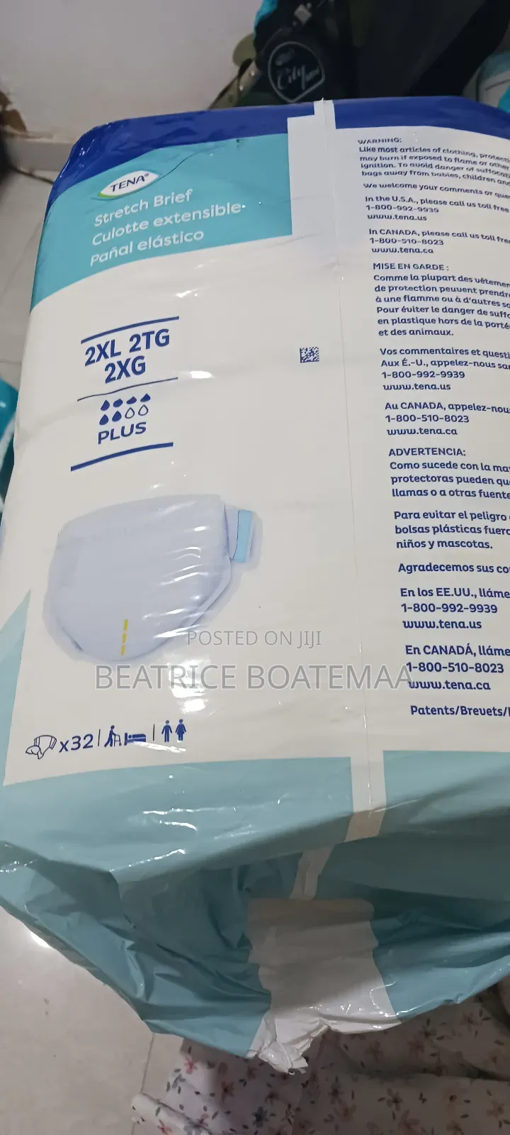 Tena Adult Diaper 2xl