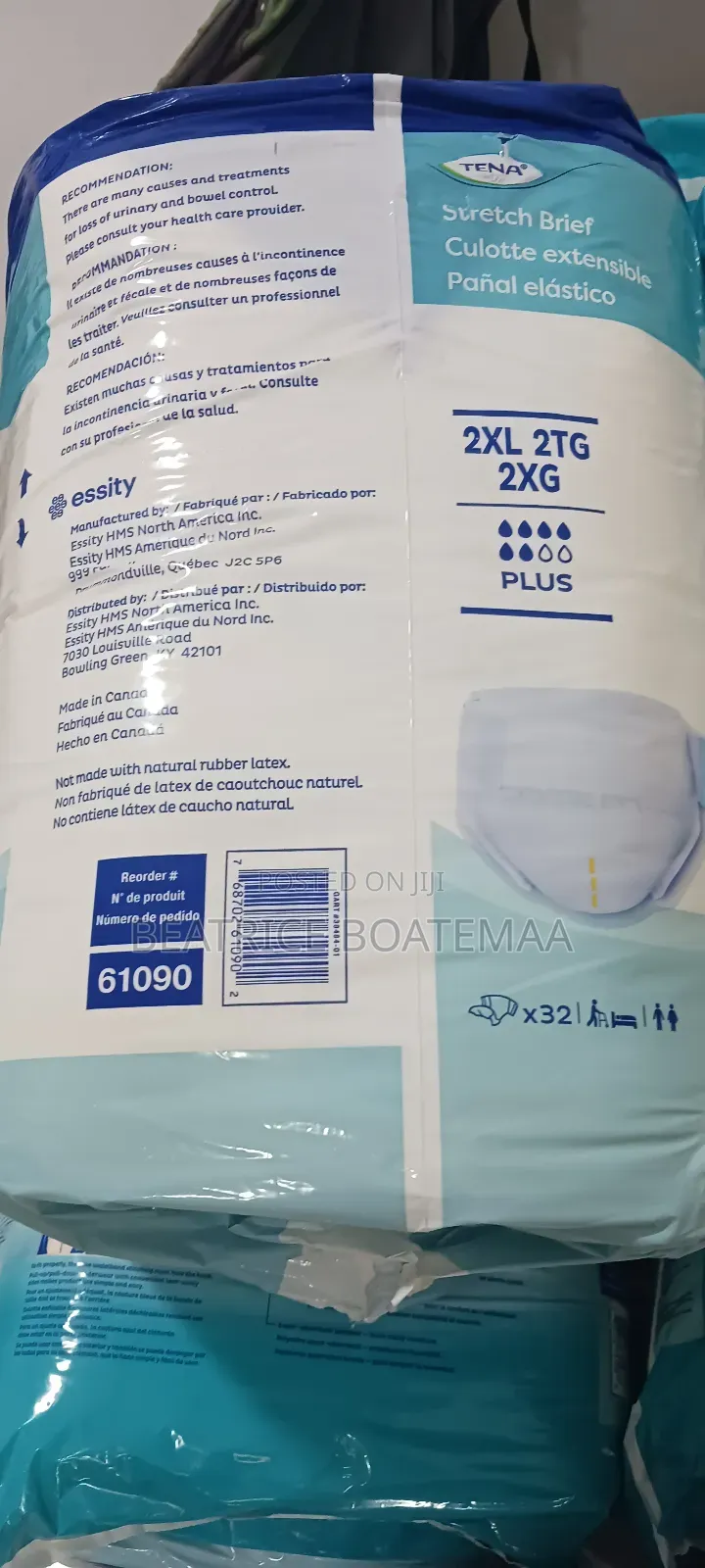 Tena Adult Diaper 2xl