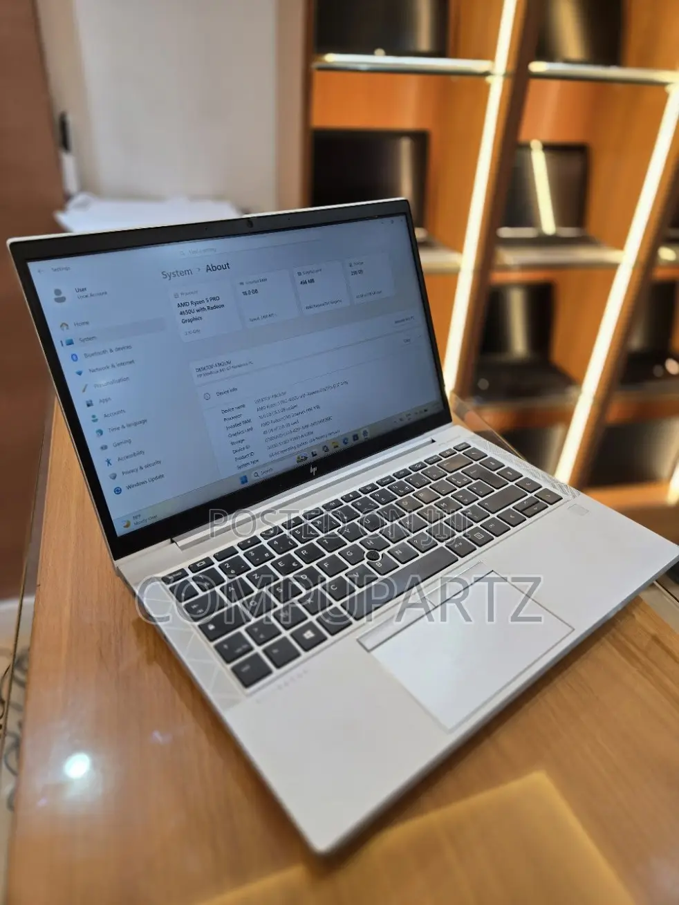 Laptop HP EliteBook 845 G7 16GB AMD Ryzen 5 SSD 256GB