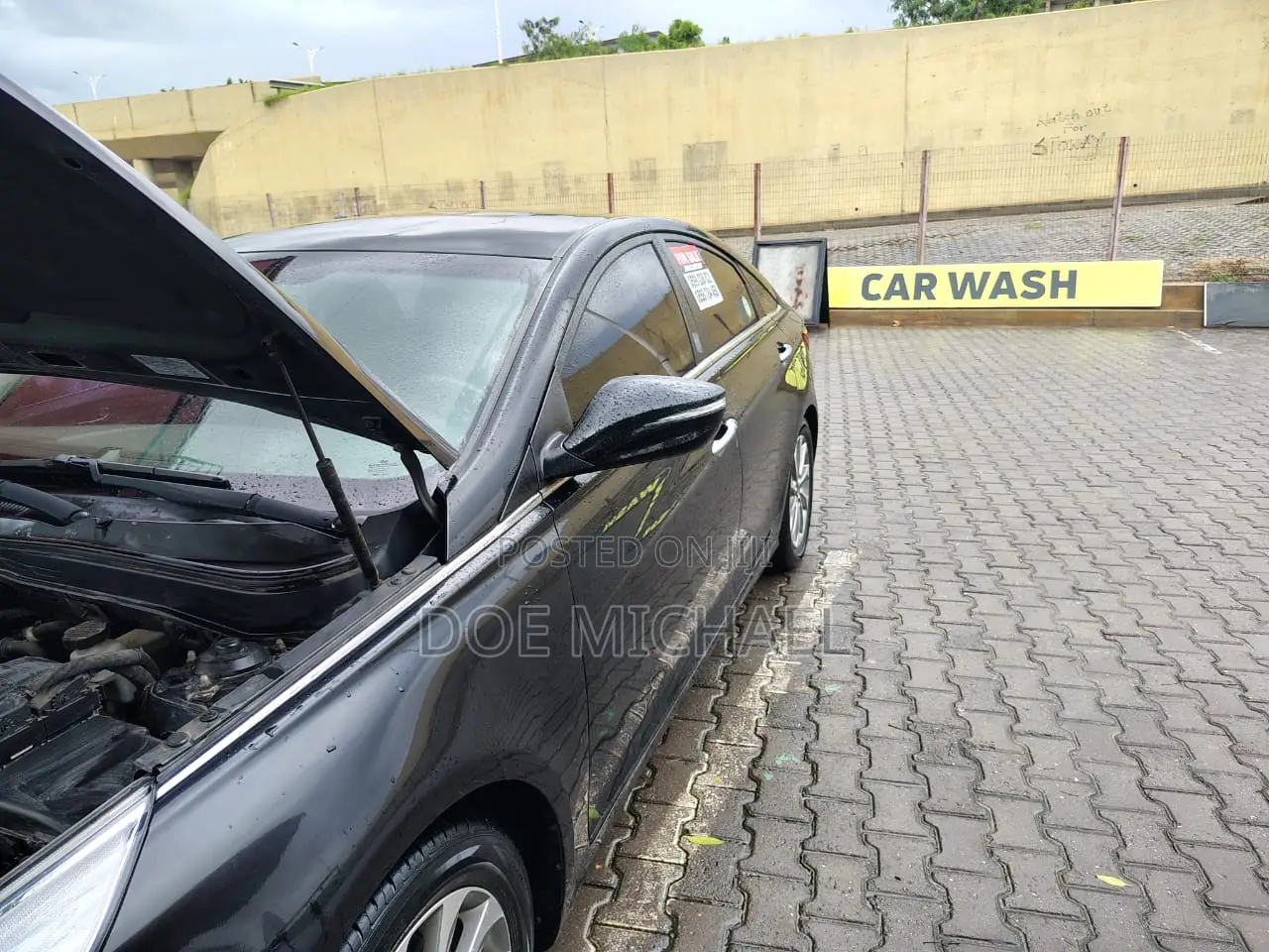 Hyundai Sonata 2015 Black
