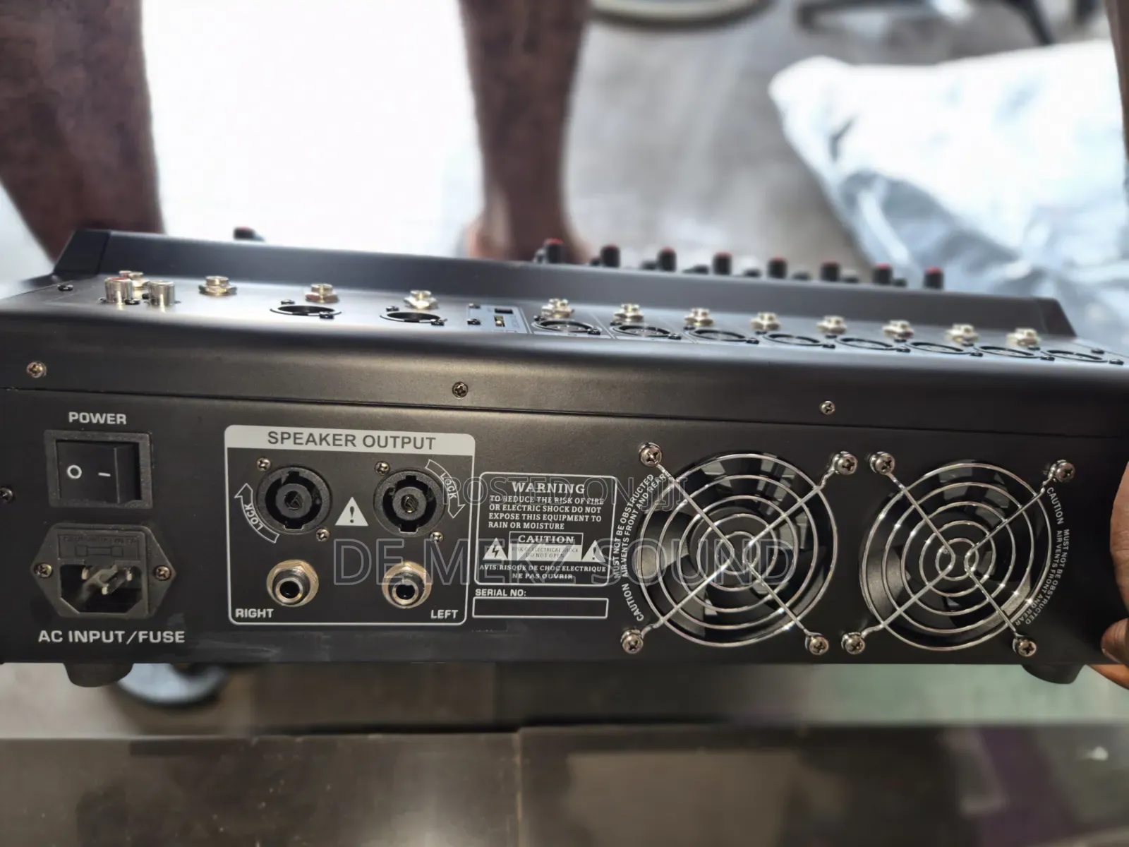 8 Channel Power Mixer