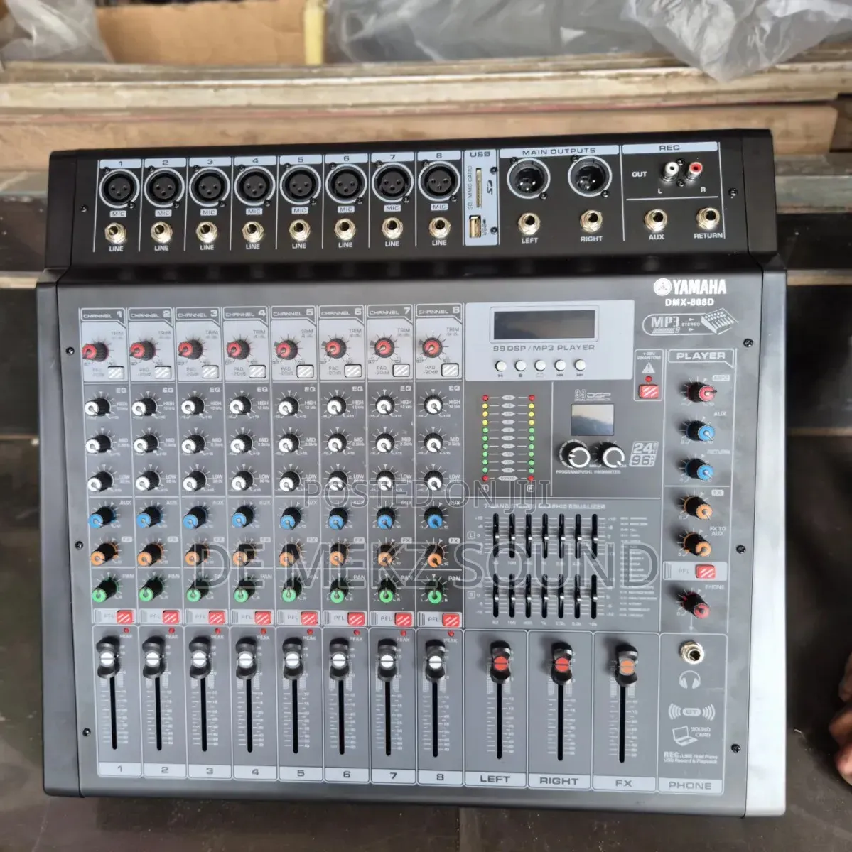8 Channel Power Mixer