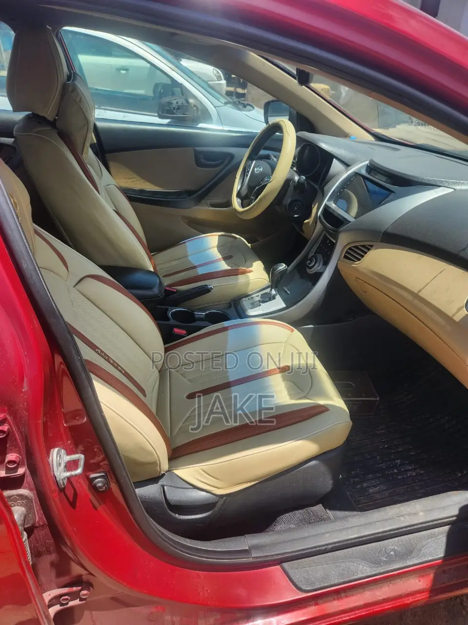 Hyundai Elantra GLS Automatic 2012 Red