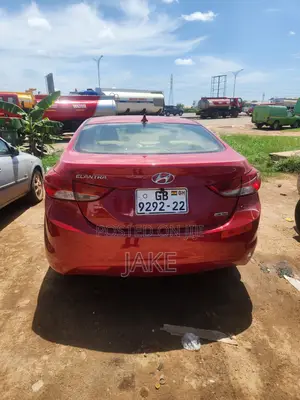 Hyundai Elantra GLS Automatic 2012 Red