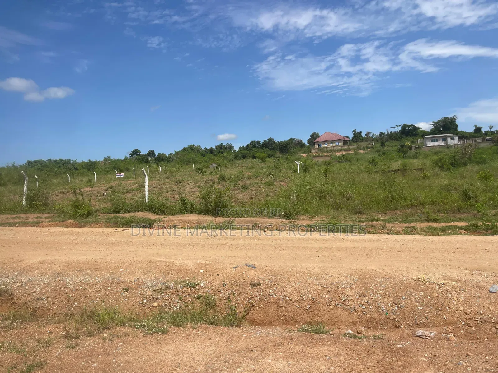 Registered 3 Plots on Main Road of Estate at Jei River Ofaakor Kasoa