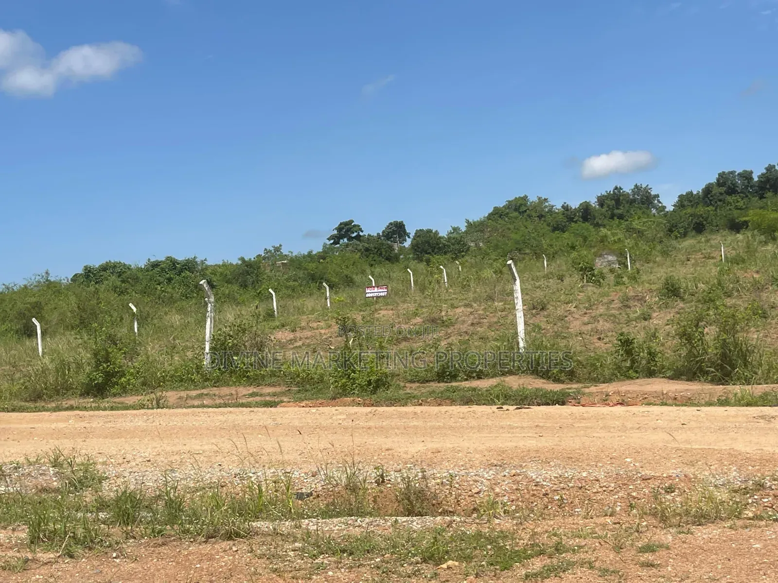 Registered 3 Plots on Main Road of Estate at Jei River Ofaakor Kasoa