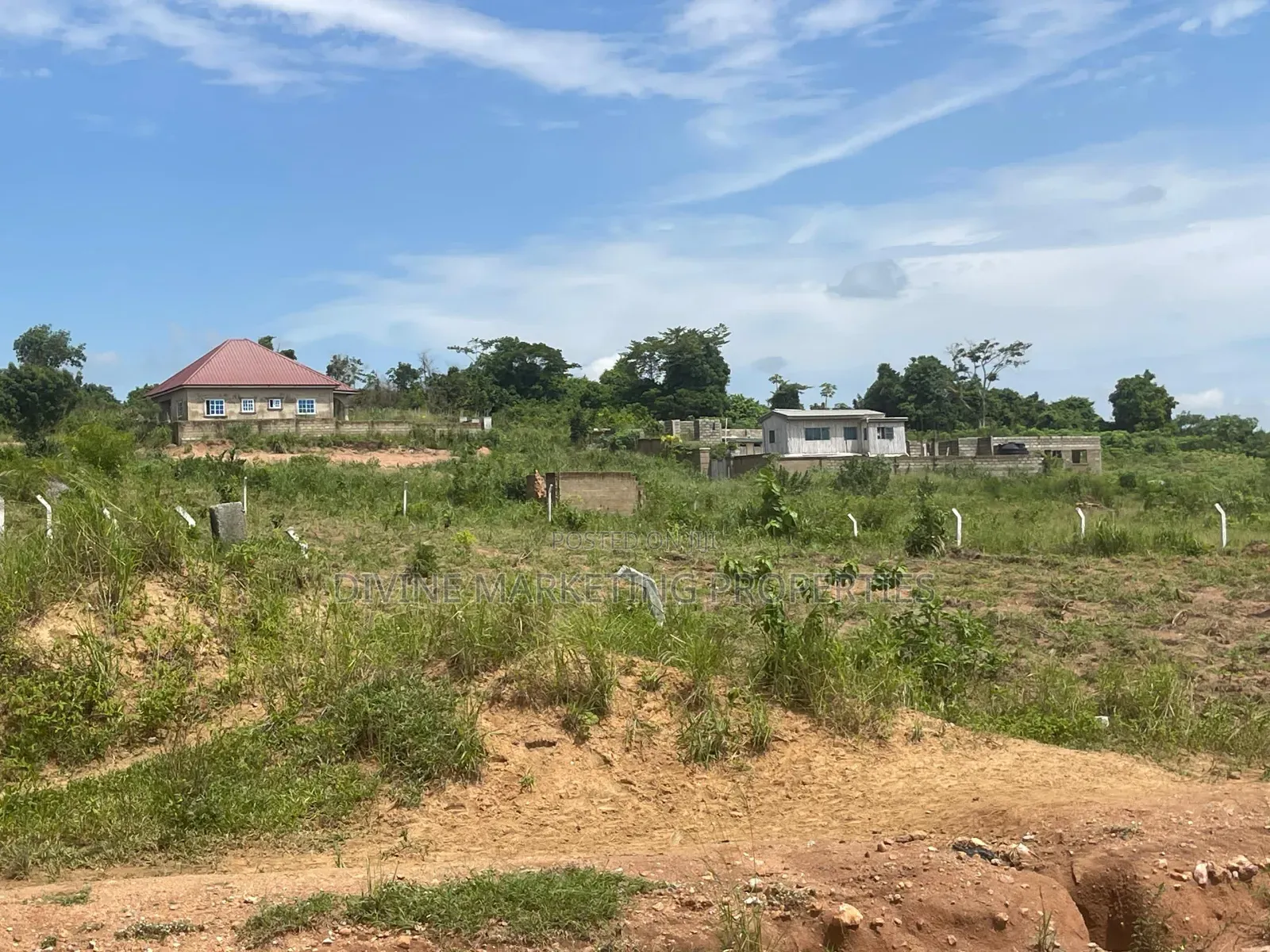 Registered 3 Plots on Main Road of Estate at Jei River Ofaakor Kasoa