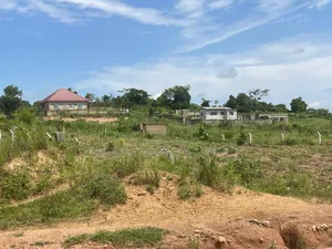 Registered 3 Plots on Main Road of Estate at Jei River Ofaakor Kasoa