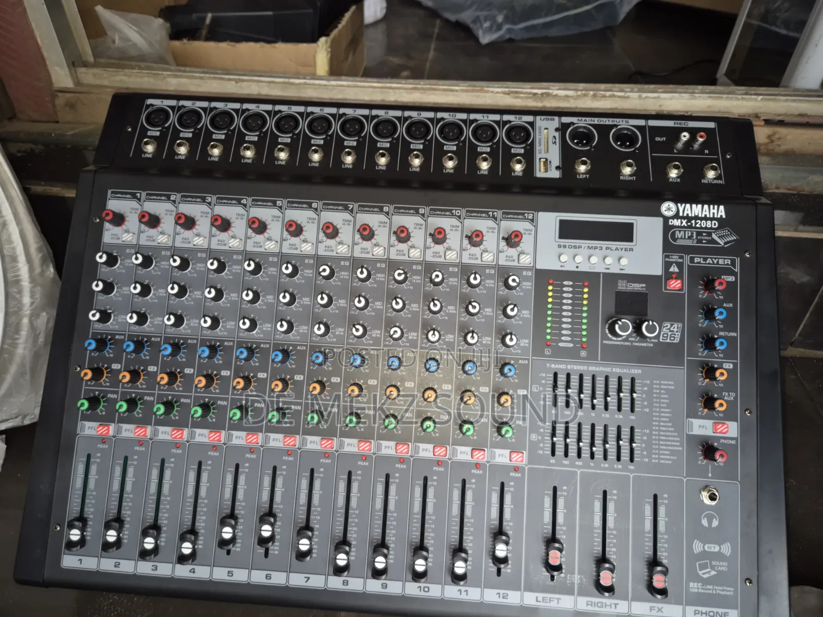 12channel Power Mixer