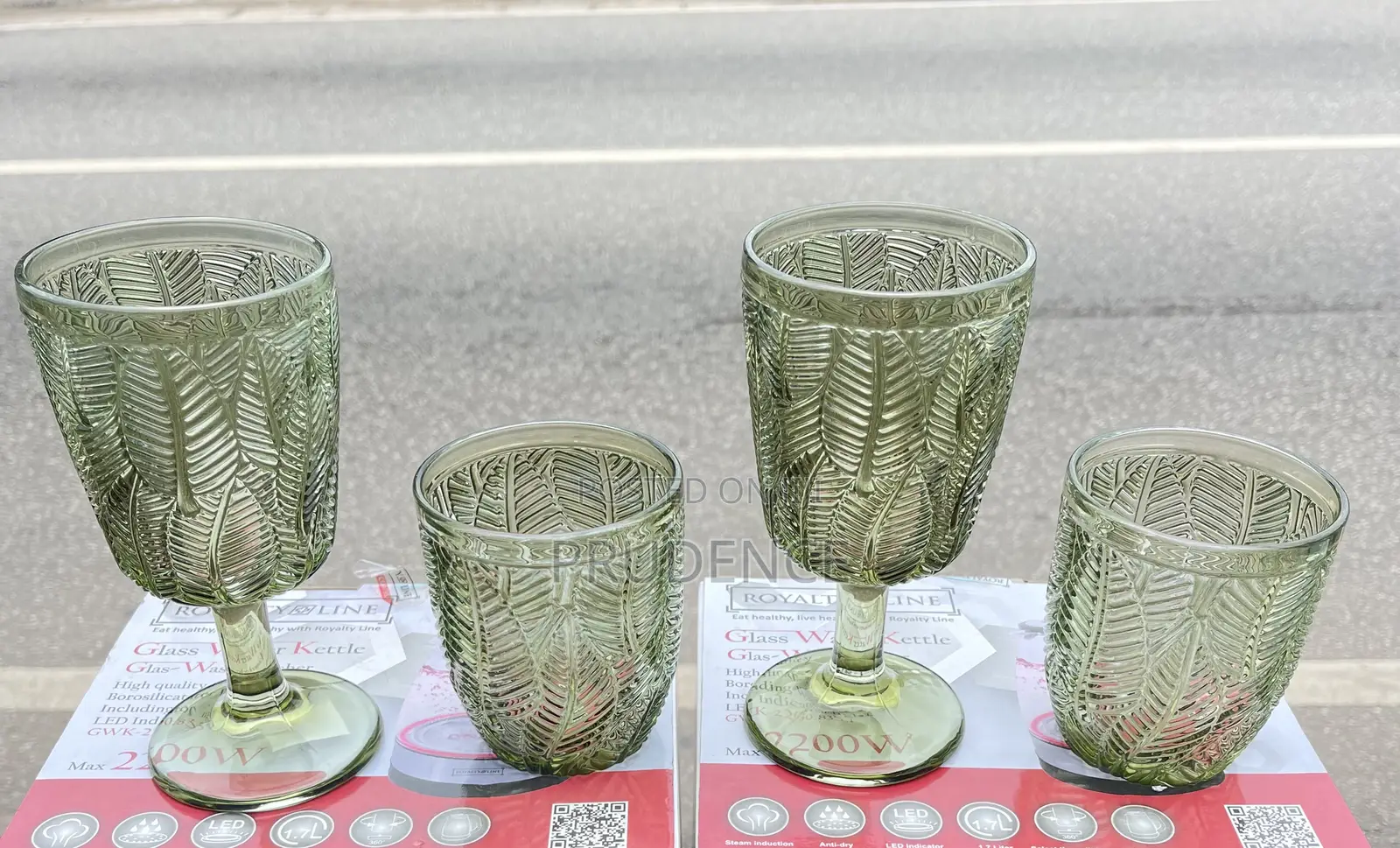 High Quality Six(6) Set Drinking Glasses