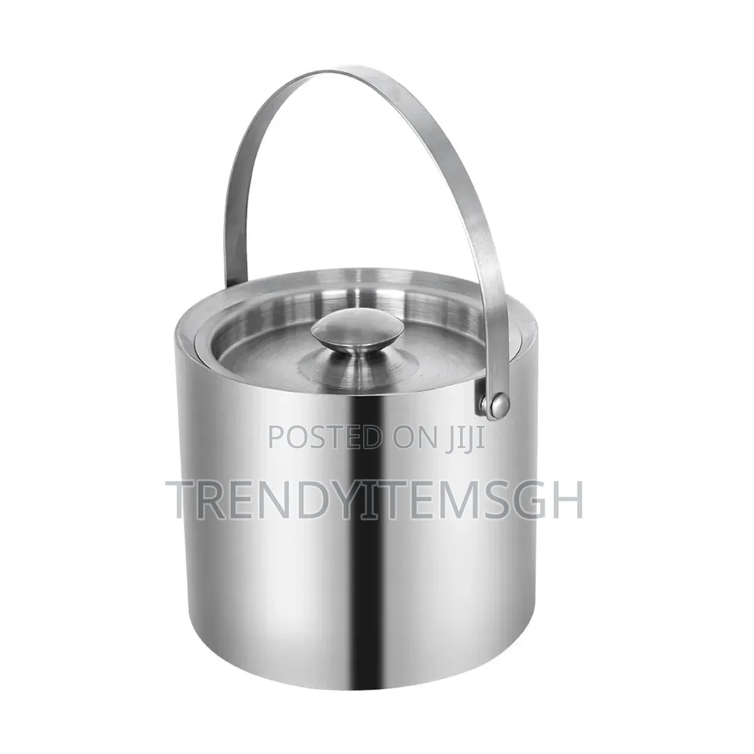 1.6l Stainless Steel Double Wall Ice Bucket