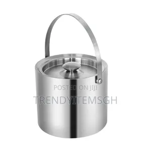 1.6l Stainless Steel Double Wall Ice Bucket