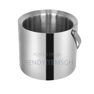 1.6l Stainless Steel Double Wall Ice Bucket