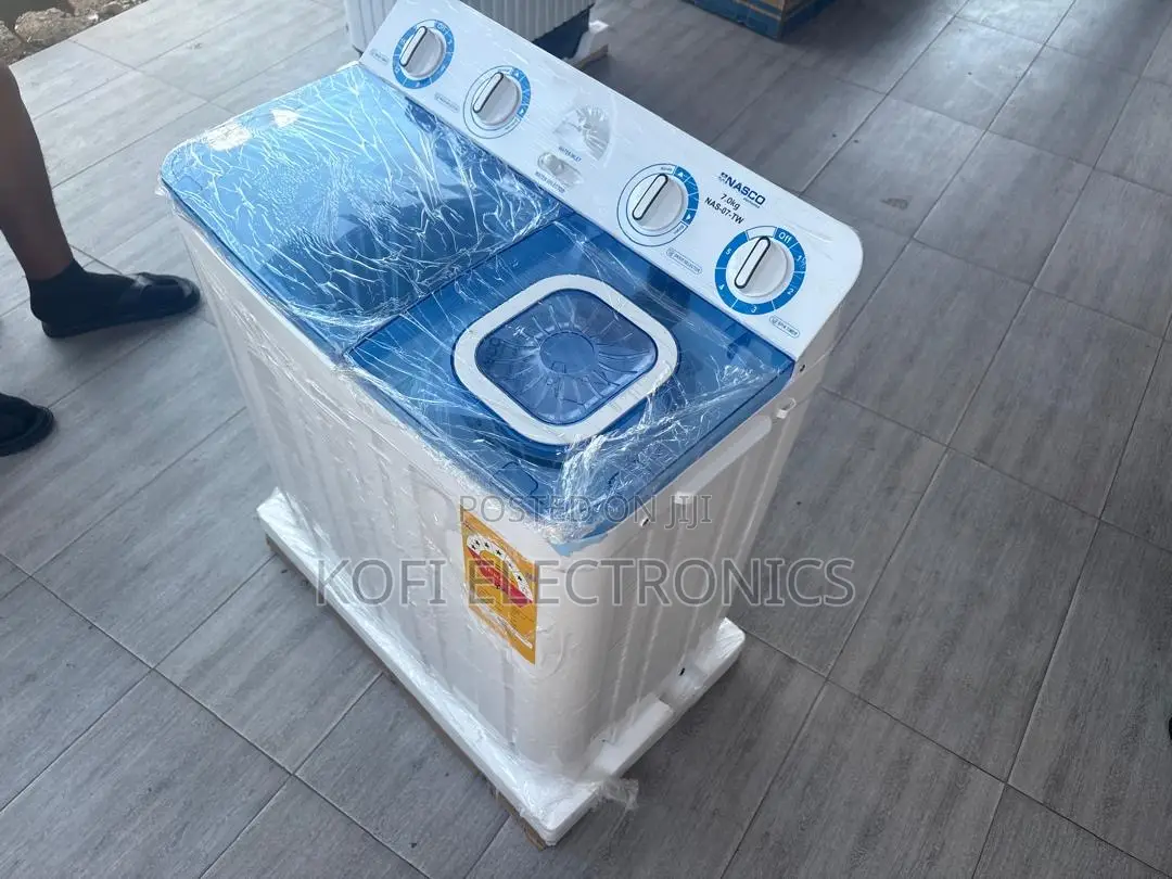 Nasco 7kg Washing Machine Energy-Efficient Laundry Solution