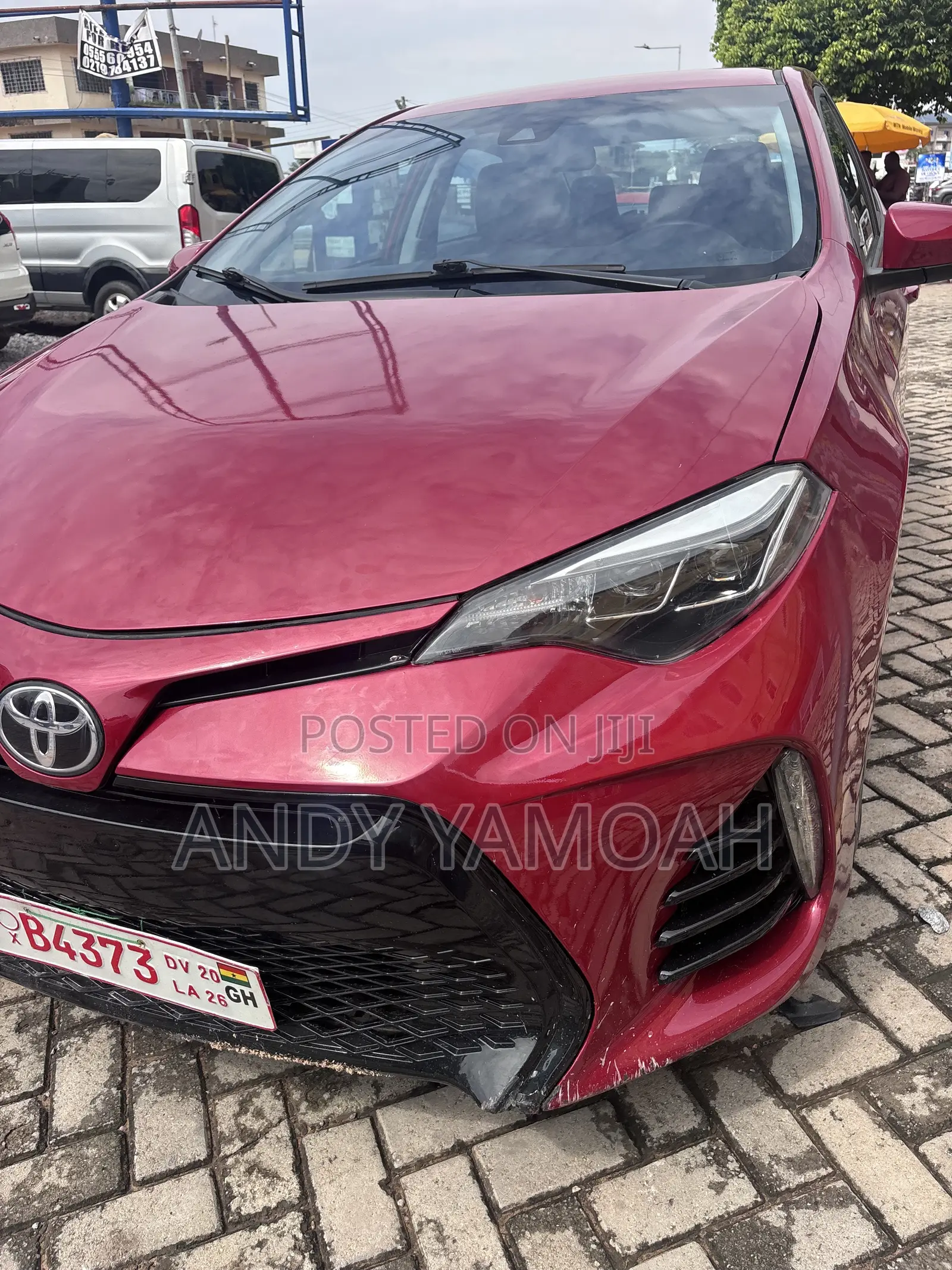 Toyota Corolla 2017 Red