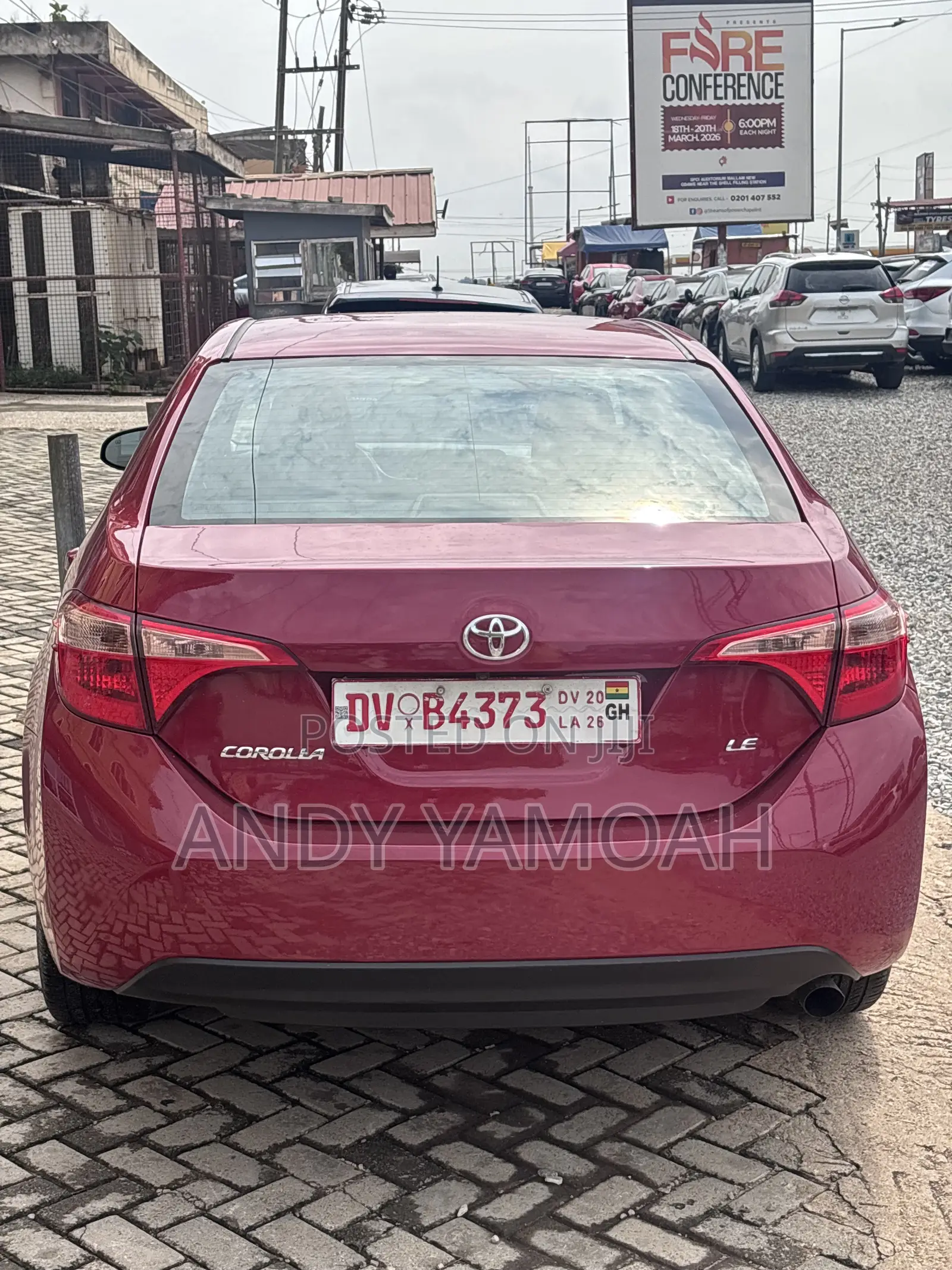 Toyota Corolla 2017 Red
