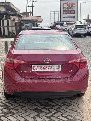 Toyota Corolla 2017 Red