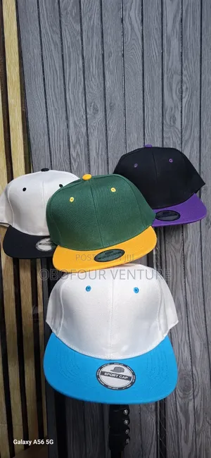 Two-Tone Snapback Cap, Adjustable
