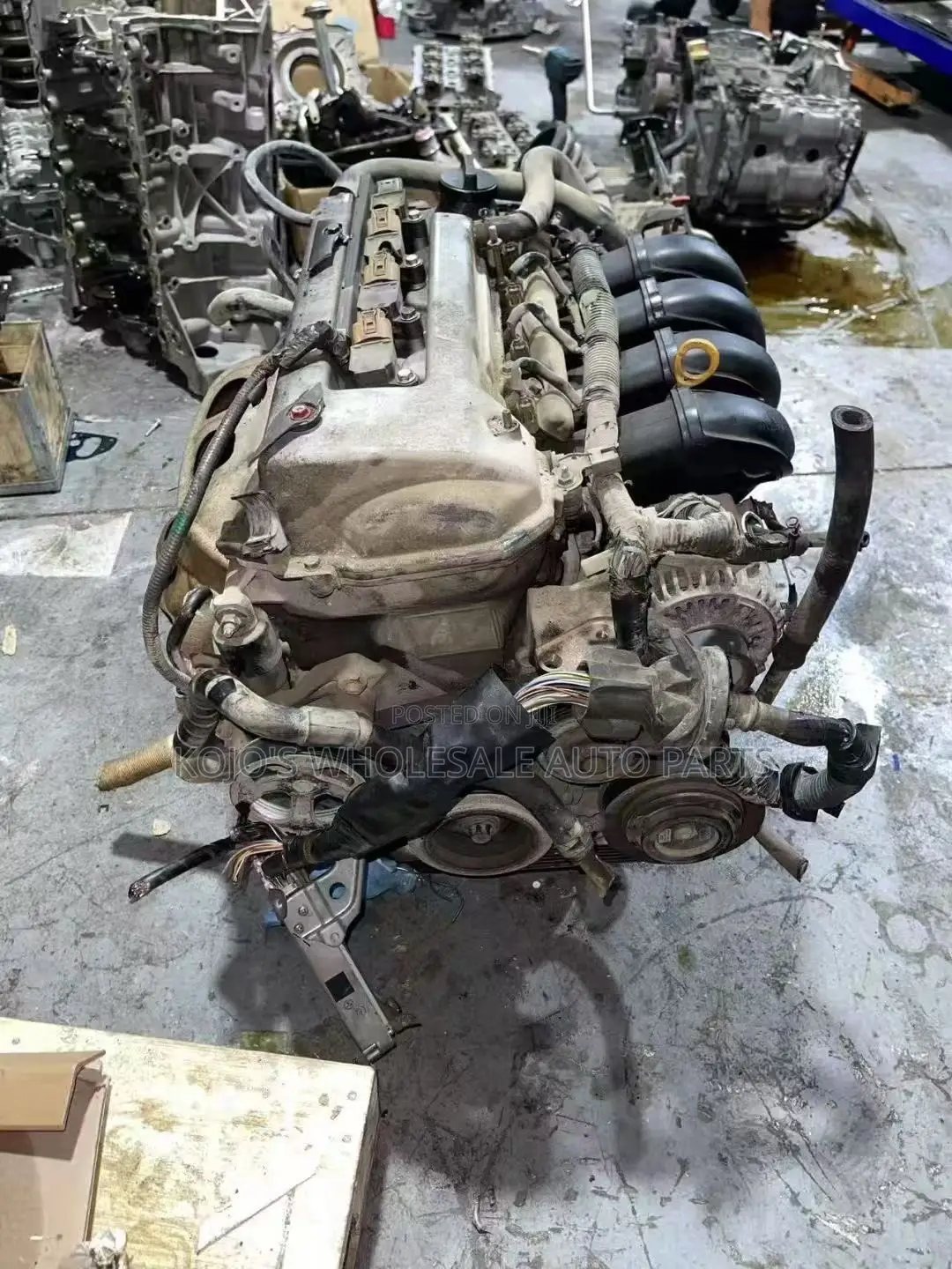 Toyota Corolla 1zz 2003 To 2008 Complete Engine With Gear Box