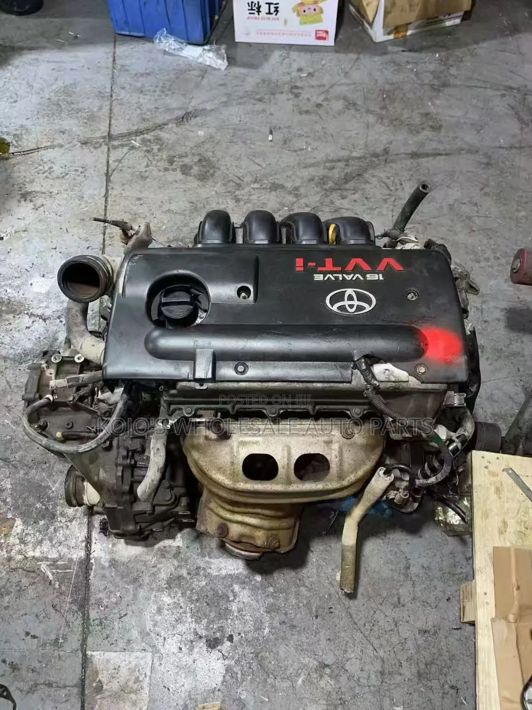 Toyota Corolla 1zz 2003 To 2008 Complete Engine With Gear Box