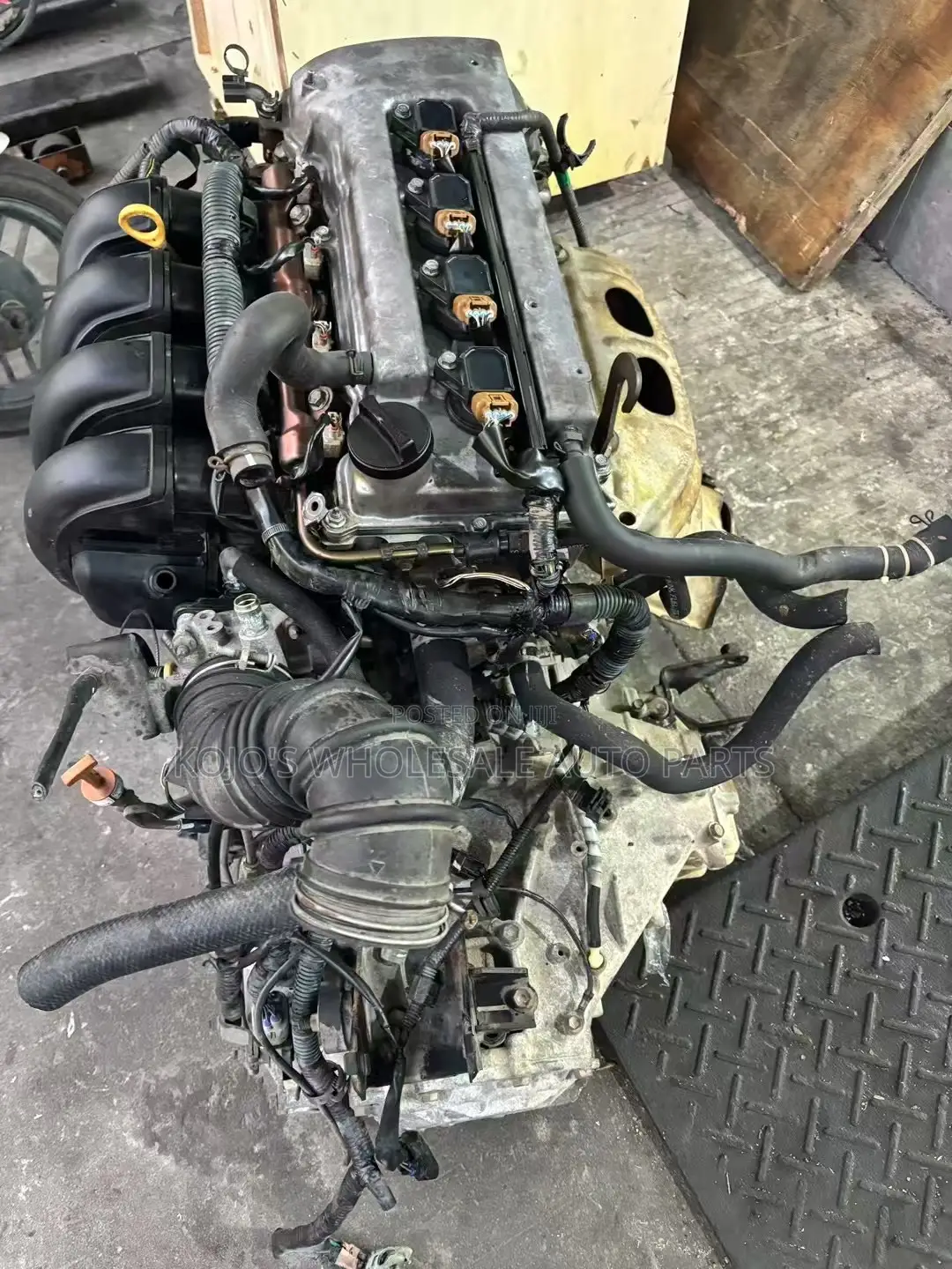 Toyota Corolla 1zz 2003 To 2008 Complete Engine With Gear Box