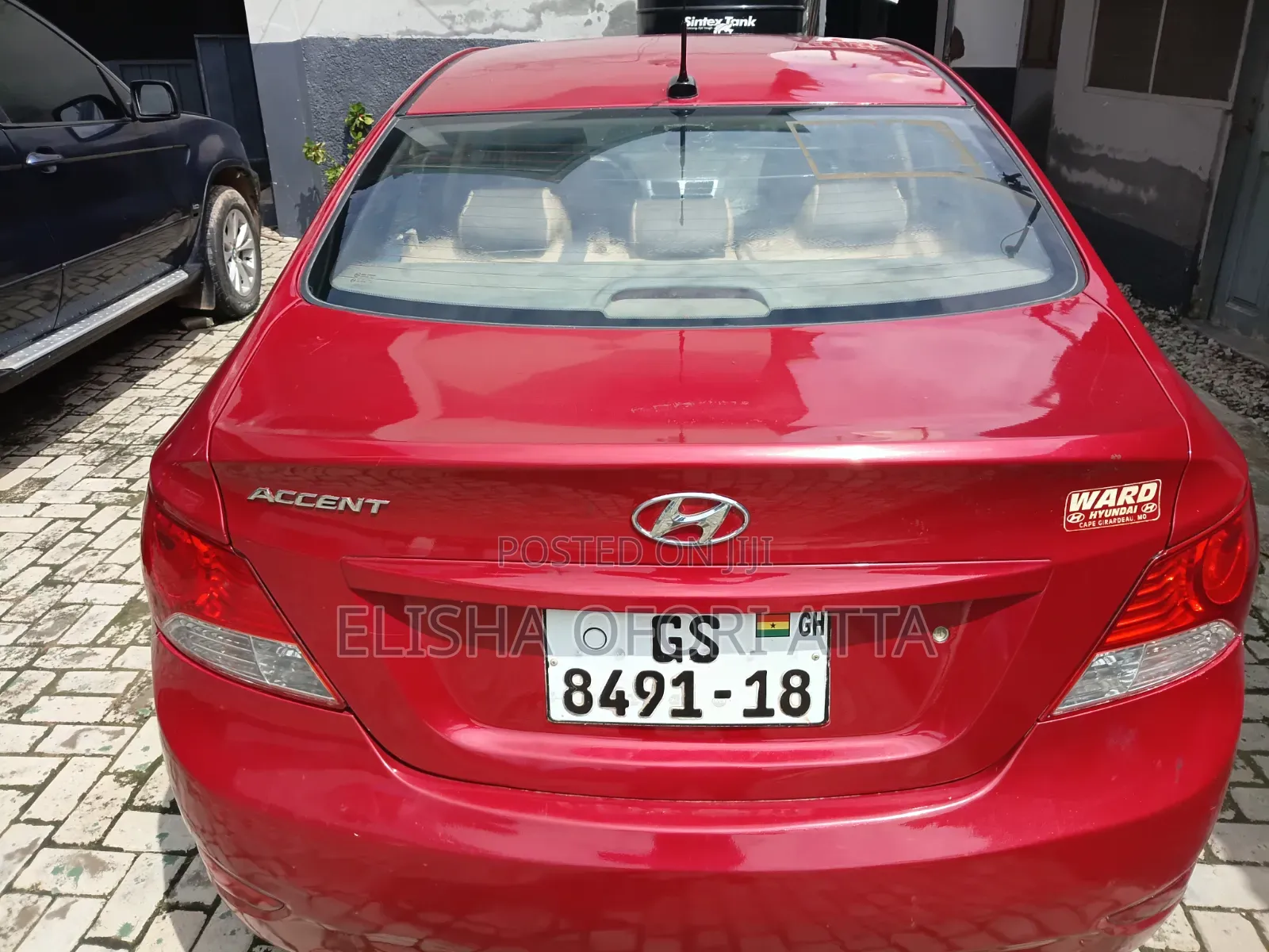 Hyundai Accent SE Sedan 2017 Red
