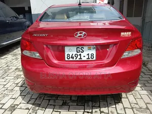 Hyundai Accent SE Sedan 2017 Red