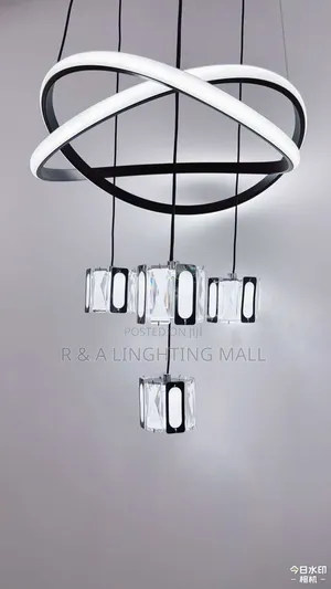 Luxury Crystal Pendant Light Led