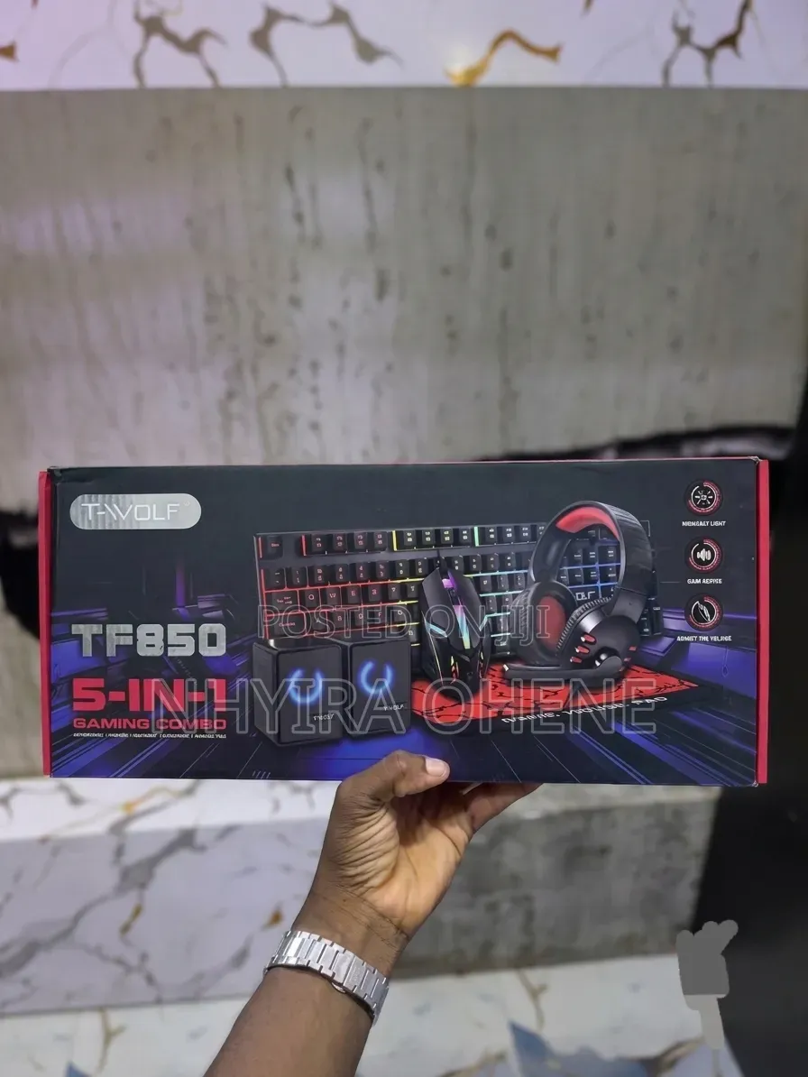 T-Wolf 5 in 1 Gaming Keyboard