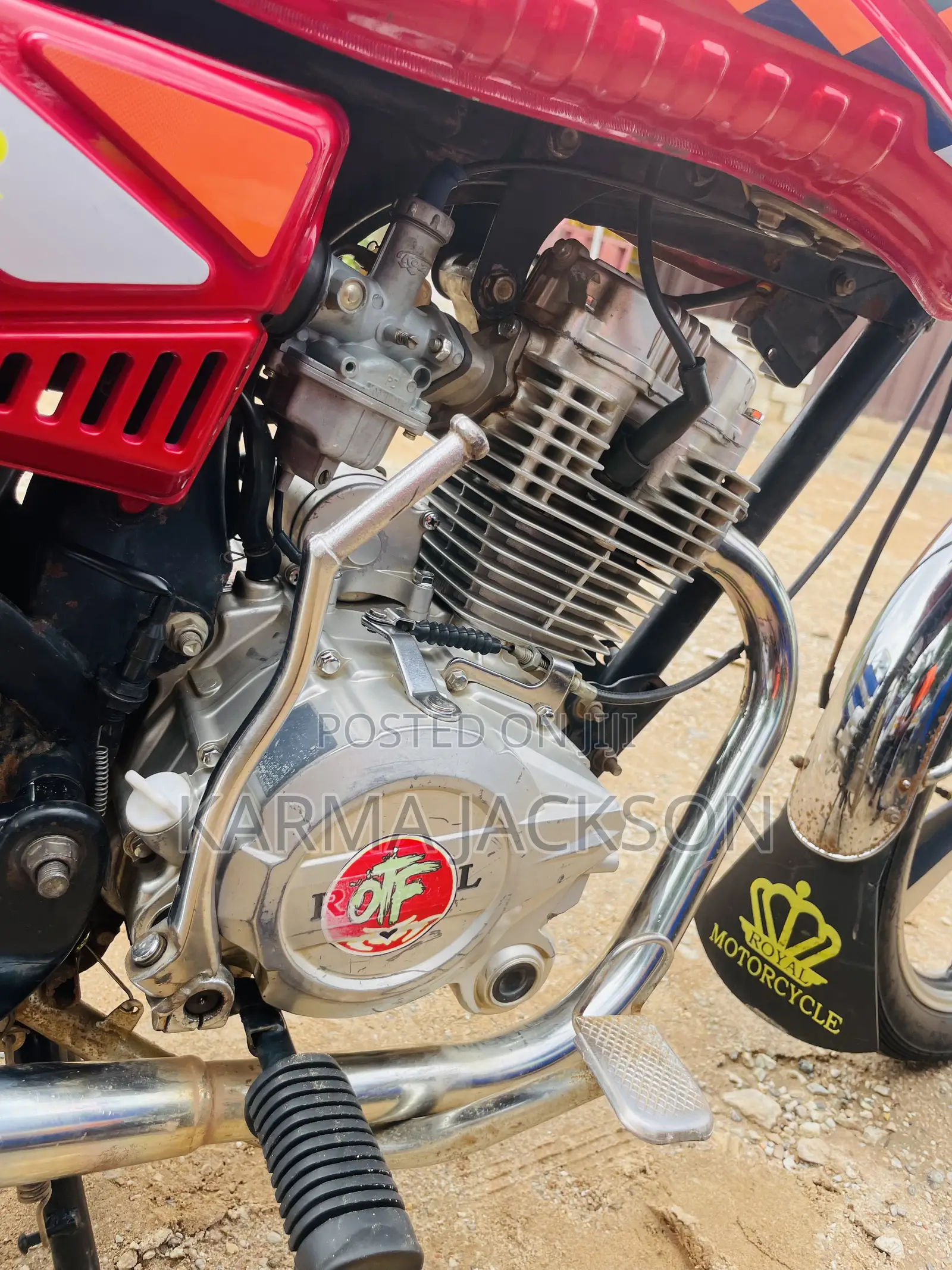 Royal RY125 2023 Red