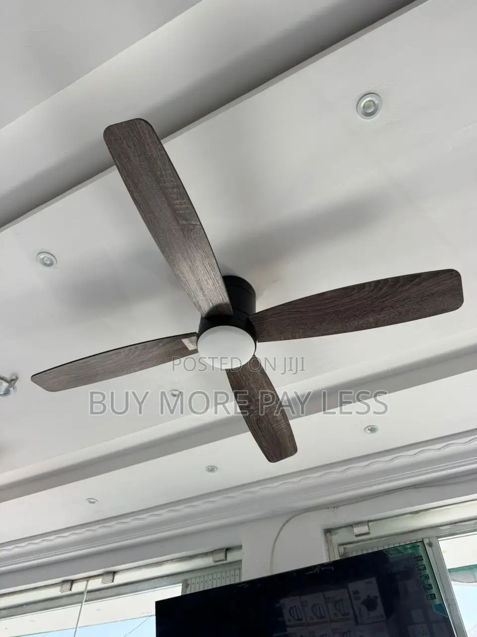 Low-Profile Flush Mount Ceiling Fan