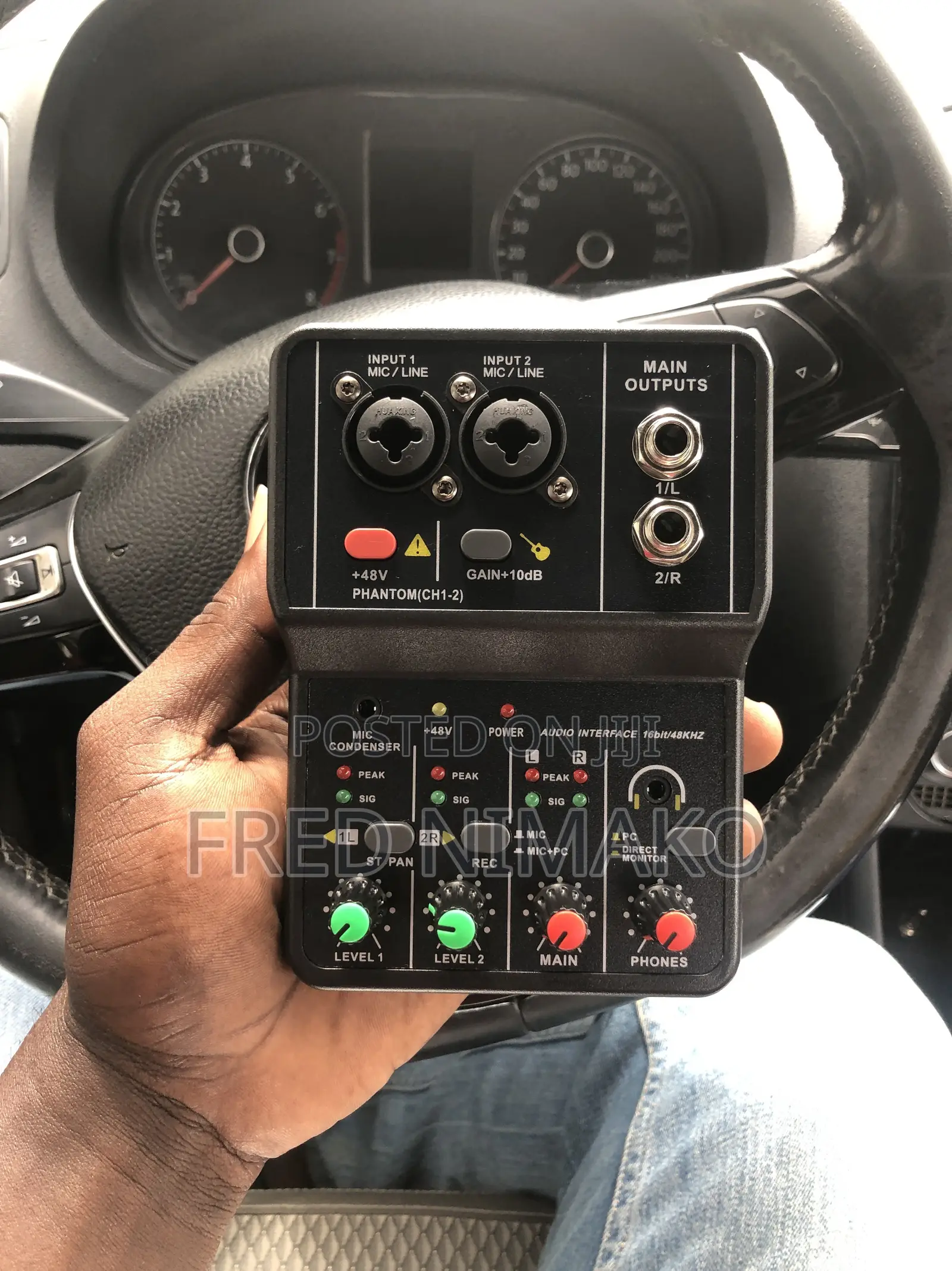 Usb Audio Interface for Loops Stems Playback Recording