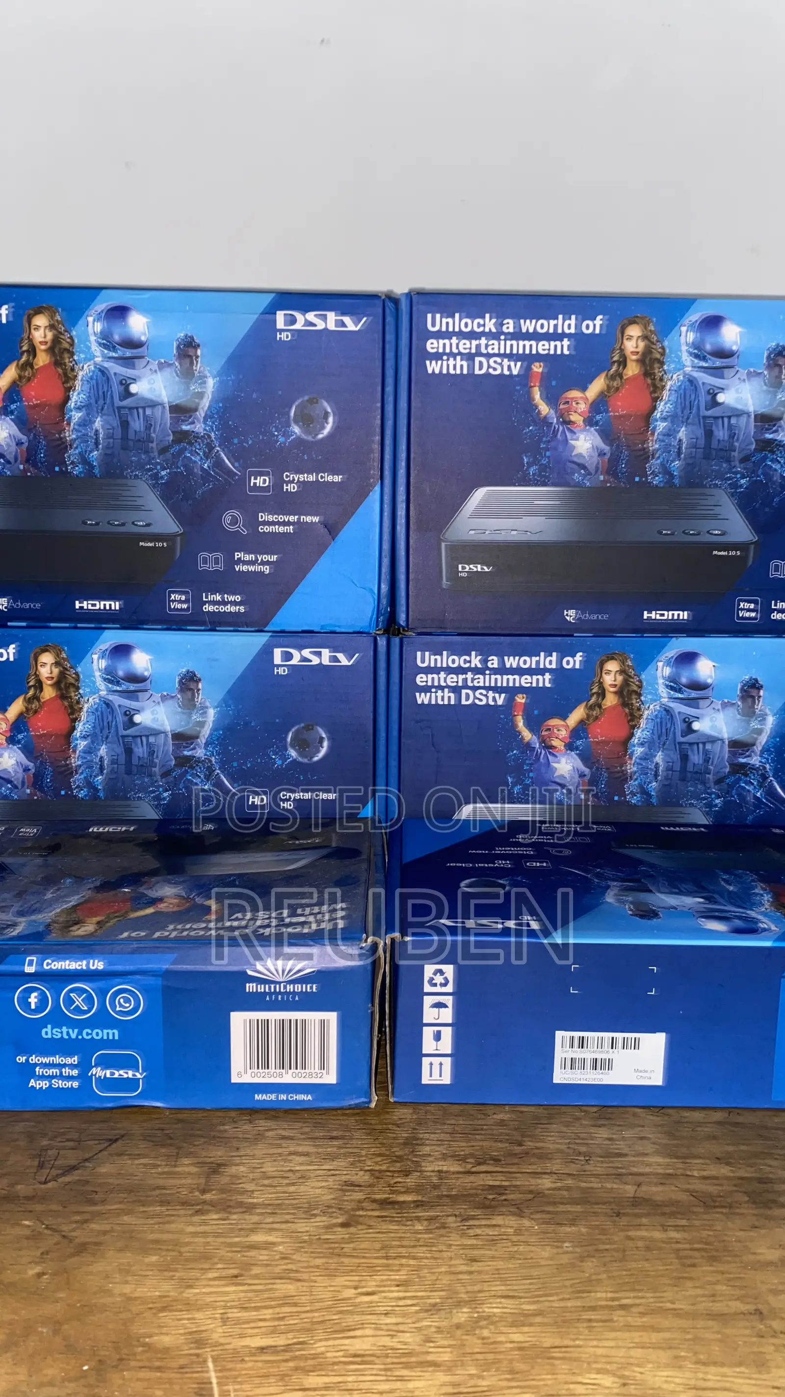Nigerian DSTV Decoder With One Month Subscription ( Hotel Package)