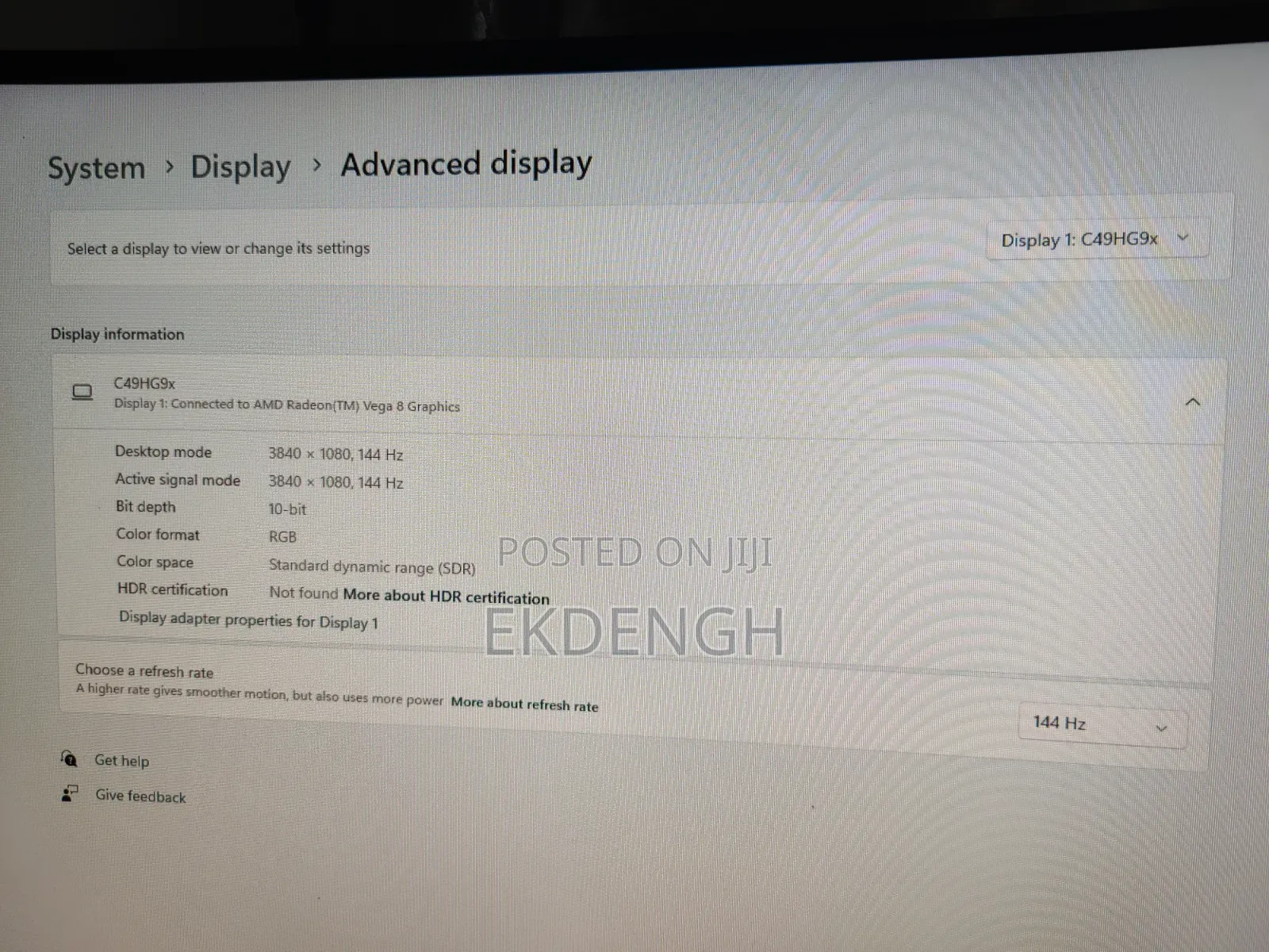 Samsung C49hg90dmc 49" Super Ultra-Wide