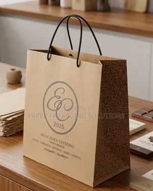 Brown Bag With Handle