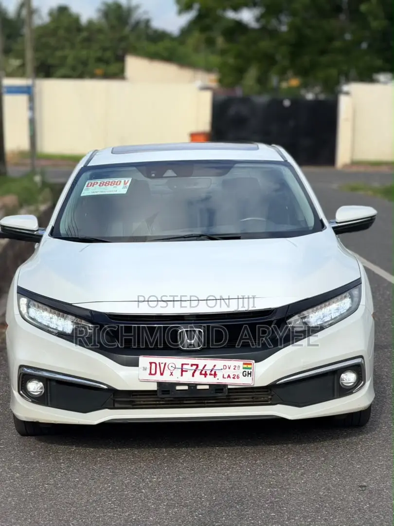 Honda Civic Touring Sedan 2020 White
