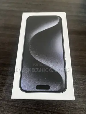 New Apple iPhone 15 Pro 128 GB Black