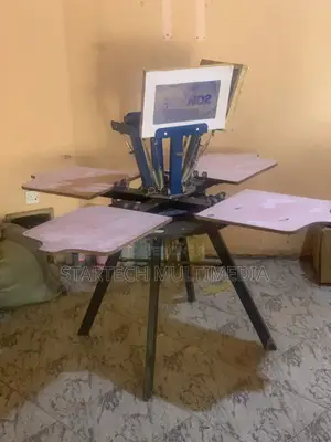 Four Station Screenprinting Machines