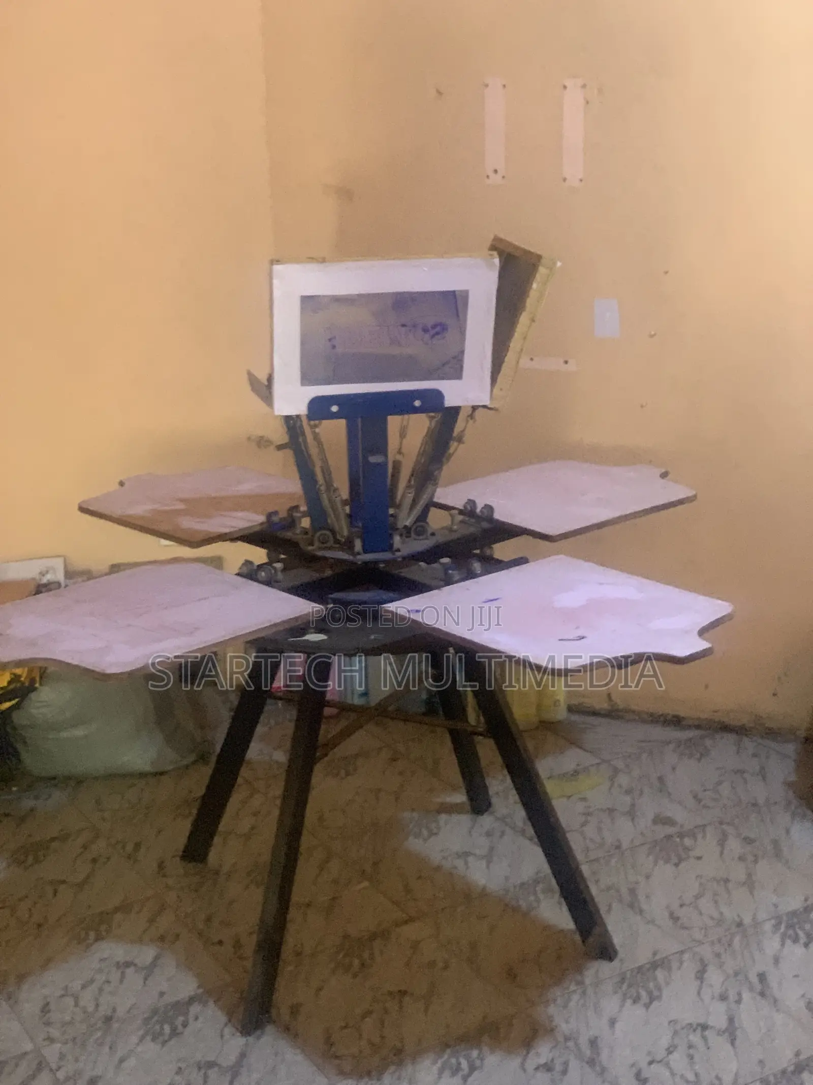 Four Station Screenprinting Machines