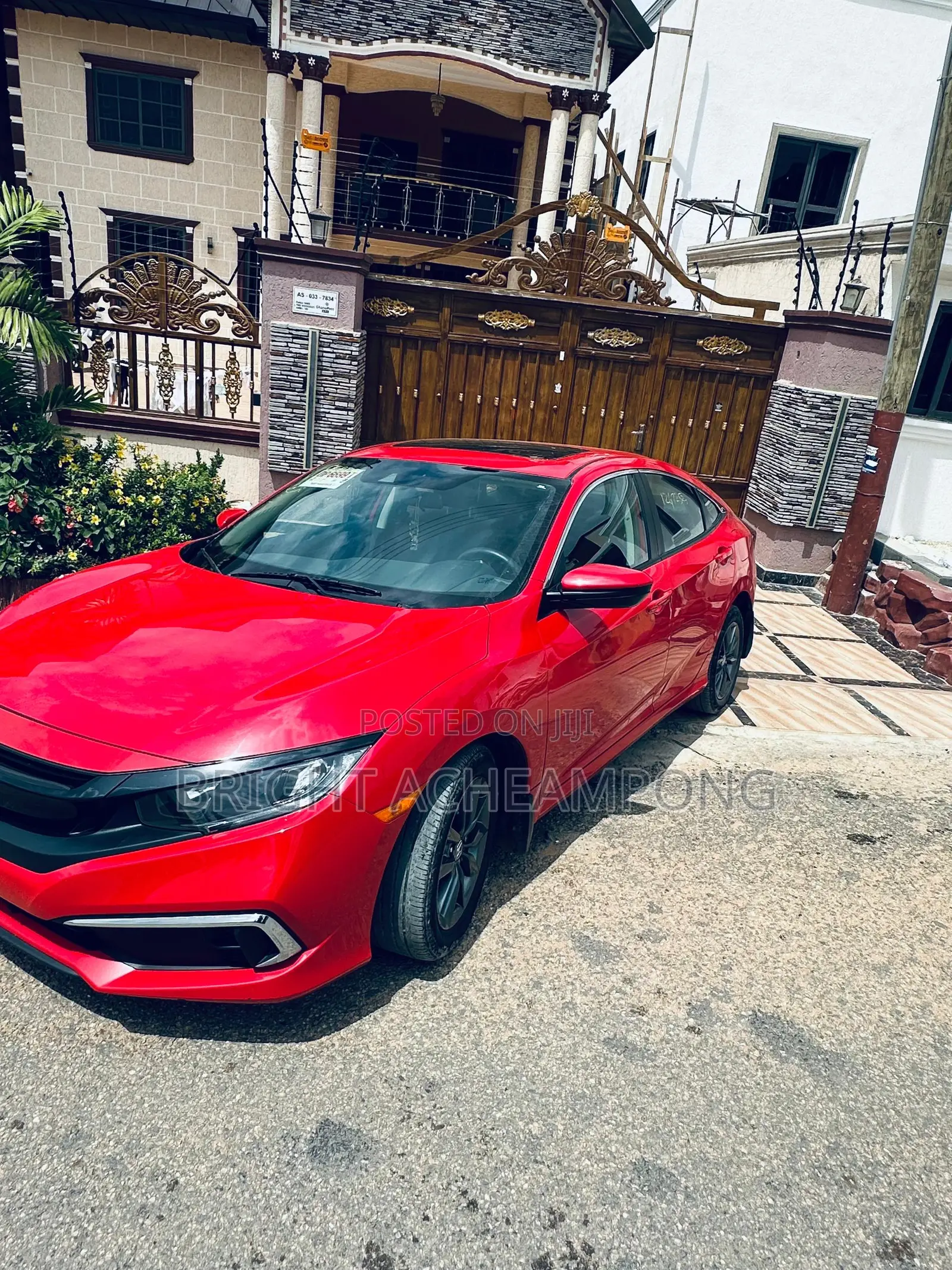 Honda Civic EX 2021 Red