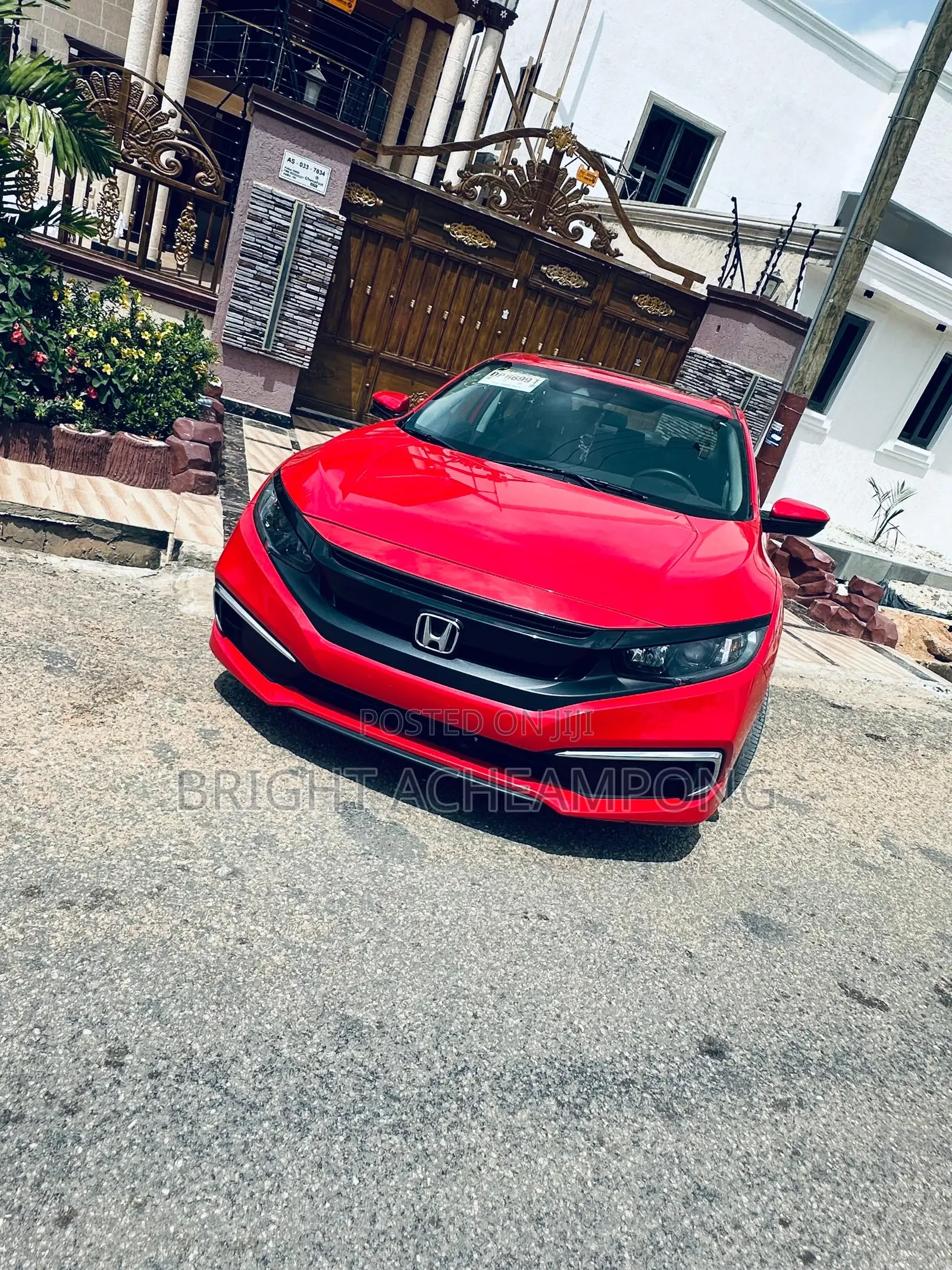 Honda Civic EX 2021 Red