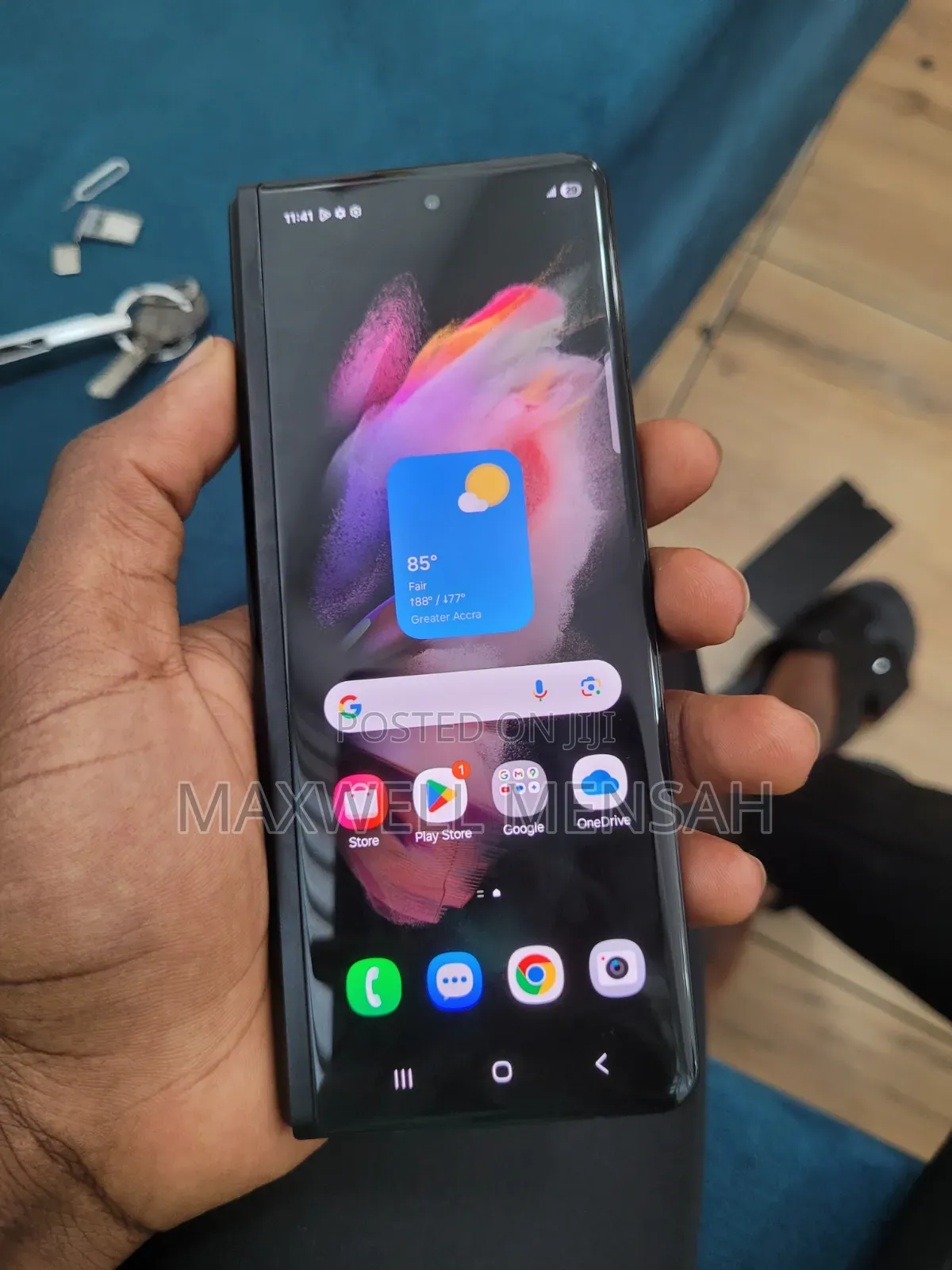 New Samsung Galaxy Z Fold 3 256 GB Black
