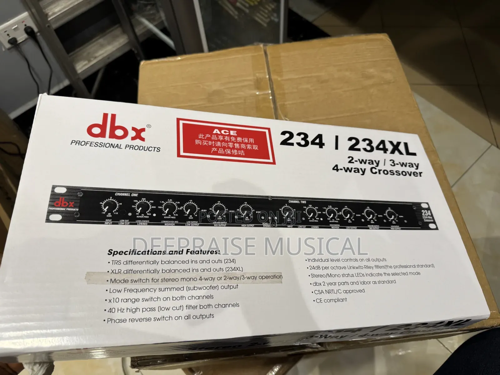 DBX 234 Way Crossover