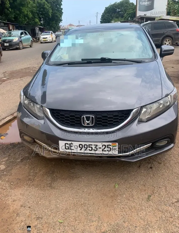 Honda Civic EX 4dr Sedan (1.8L 4cyl CVT) 2015 Gray