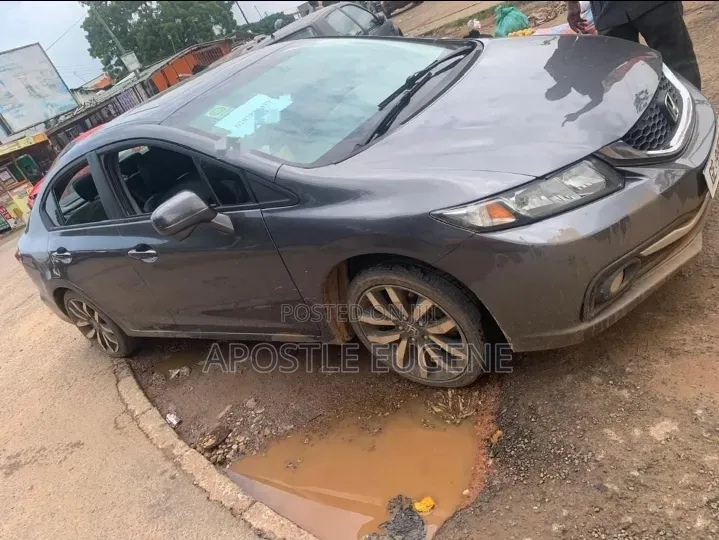 Honda Civic EX 4dr Sedan (1.8L 4cyl CVT) 2015 Gray