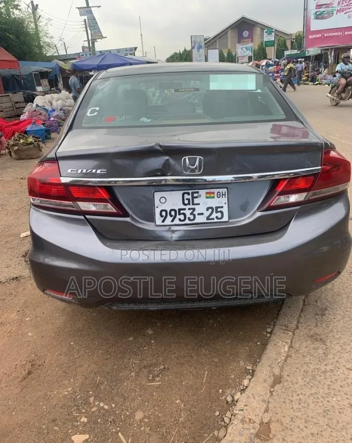 Honda Civic EX 4dr Sedan (1.8L 4cyl CVT) 2015 Gray