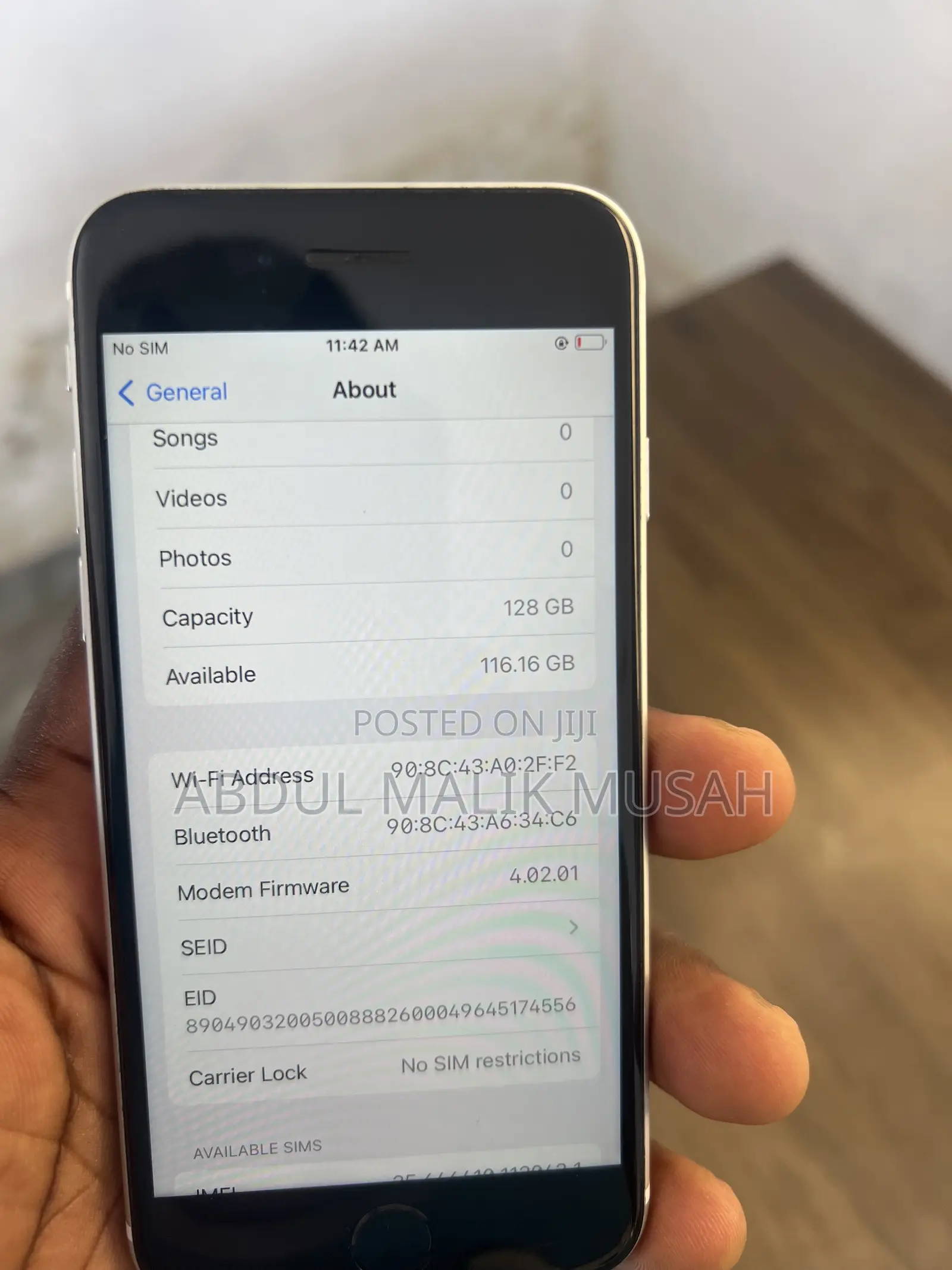 Apple iPhone SE (2020) 128 GB White
